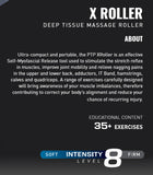 PTP X ROLLER DEEP TISSUE MASSAGE ROLLER