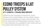 Spud Inc Econo-Triceps & Lat Pulley System