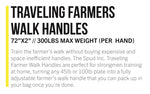 Spud Inc Travelling Farmers Walk Handles