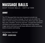 PTP Massage balls soft & firm
